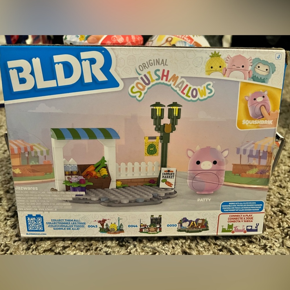 New Squishmallows Farmers Market Playset - Patty